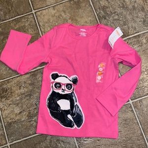 Panda Pink Gymboree top